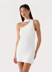 In The End Mini Dress - White