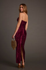 Jones Mulberry Maxi Dress