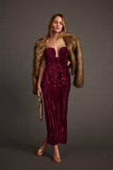 Jones Mulberry Maxi Dress