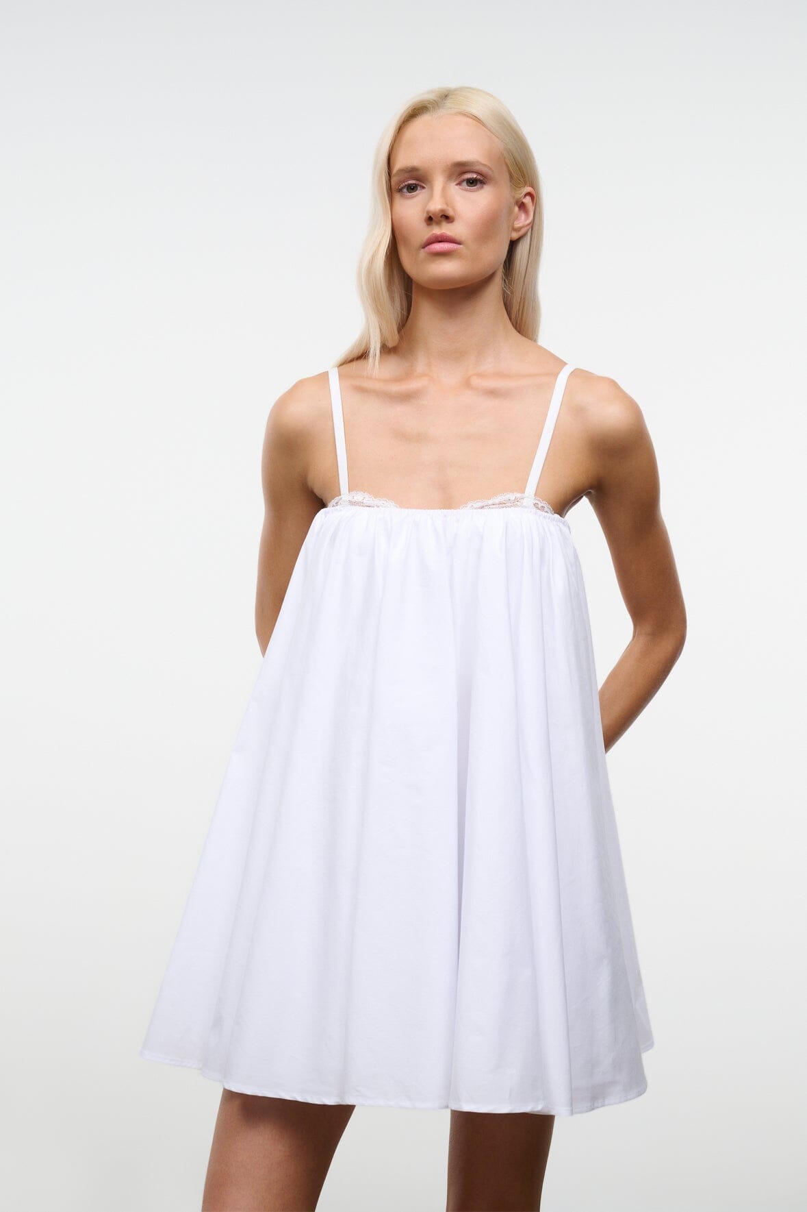 Cecily Mini Dress | White