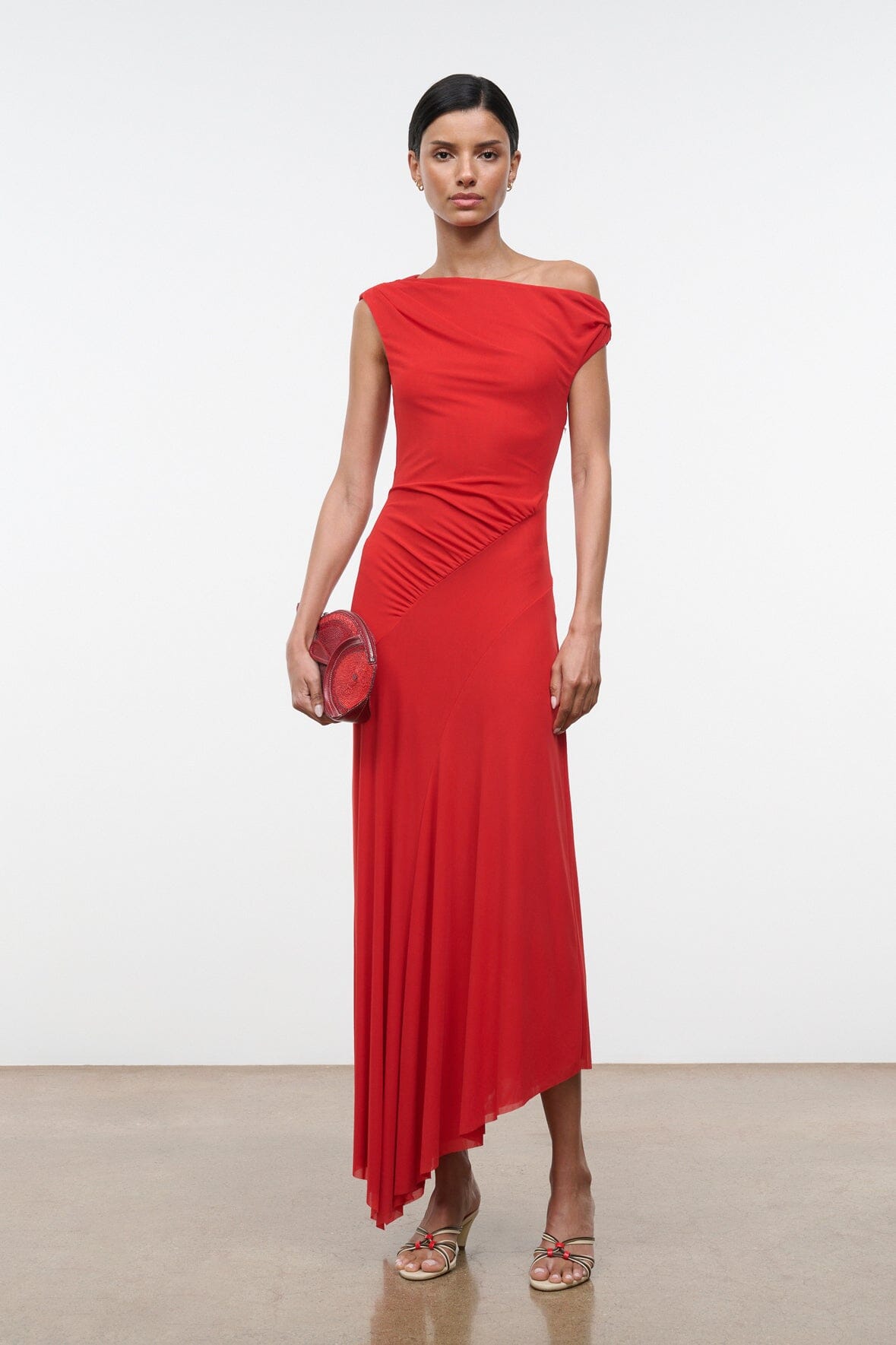 Amaris Dress | Tomato