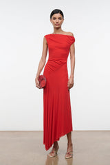 Amaris Dress | Tomato