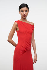 Amaris Dress | Tomato