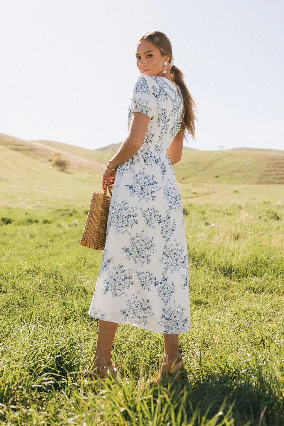 Kyrie Floral Midi Dress