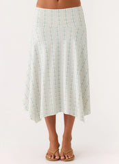 Katta Midi Skirt - Vintage Stripe