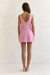 Wonderous Moment Mini Dress Pink
